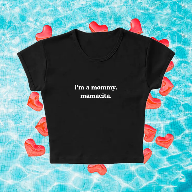 mamacita baby tee