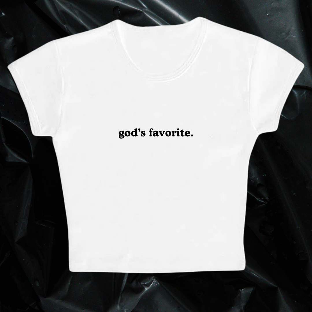 god’s favorite baby tee