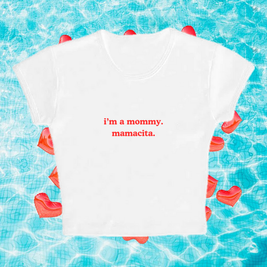 mamacita baby tee